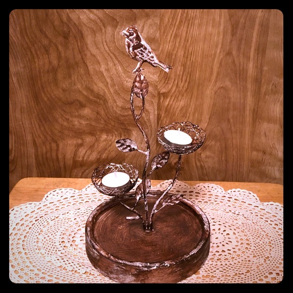 Ashland Accents Bird Tea Light Candle Holder Poshmark